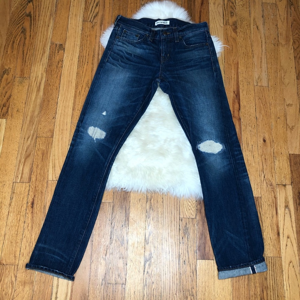Rivet & Thread Madewell Distressed Slim Jeans